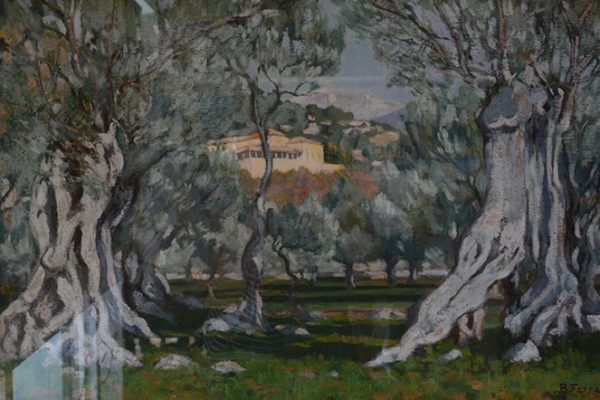 Paisatge amb oliveres de Bartomeu Lluís Ferrà i Juan